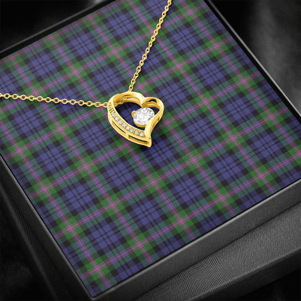Baird Modern Tartan Necklace - Forever Love Necklace