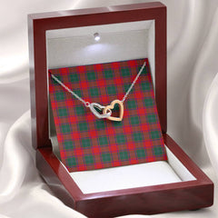 MacPhail Tartan Interlocking Hearts Necklace