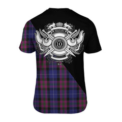 Pride Of Scotland Tartan - Military T-Shirt