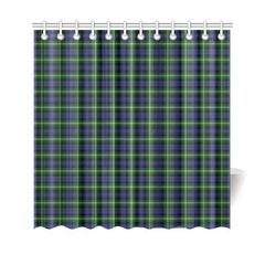 Baillie Modern Tartan Shower Curtain