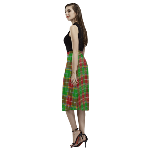 Baxter Modern Tartan Aoede Crepe Skirt