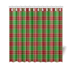 Baxter Modern Tartan Shower Curtain