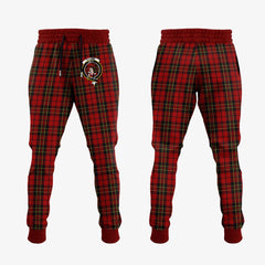 Brodie Tartan Crest Jogger Sweatpants