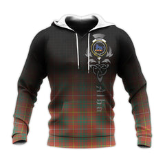 Bruce Ancient Tartan Hoodie - Alba Celtic Style