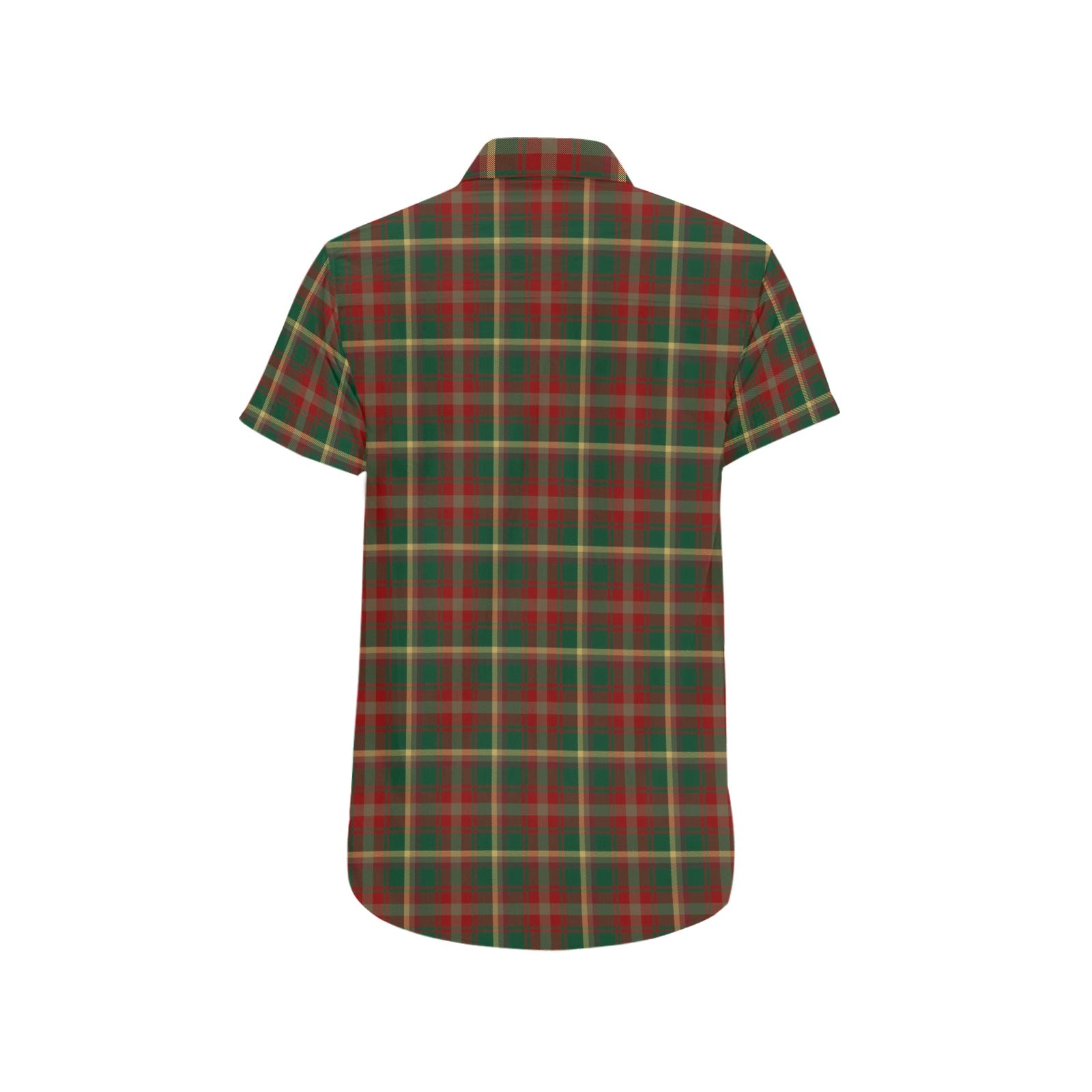 Maple Leaf Tartan Men's Shirt