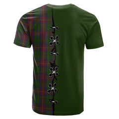 Cairns Tartan T-shirt - Lion Rampant And Celtic Thistle Style