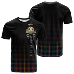Cameron Highlanders Of Ottawa Tartan Crest T-shirt - Alba Celtic Style