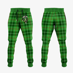 Clephan Tartan Crest Jogger Sweatpants