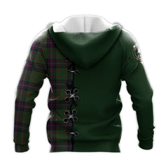 Cochrane Tartan Hoodie - Lion Rampant And Celtic Thistle Style