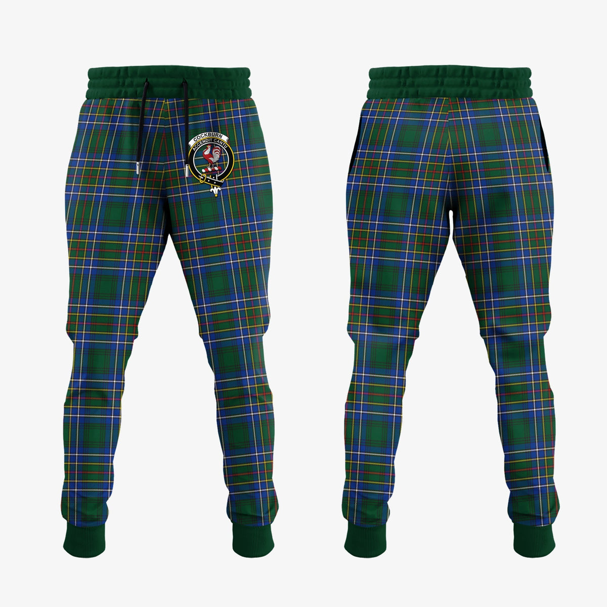 Cockburn Ancient Tartan Crest Jogger Sweatpants