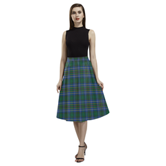 Cockburn Ancient Tartan Aoede Crepe Skirt