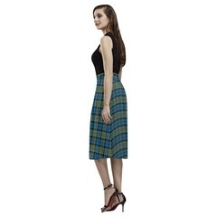 Colquhoun Ancient Tartan Aoede Crepe Skirt