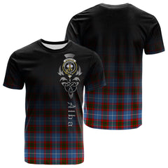 Congilton Tartan Crest T-shirt - Alba Celtic Style