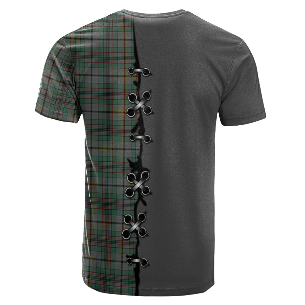 Craig Tartan T-shirt - Lion Rampant And Celtic Thistle Style