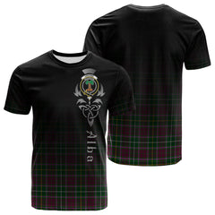 Crichton Tartan Crest T-shirt - Alba Celtic Style
