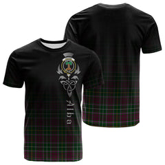 Crosbie Tartan Crest T-shirt - Alba Celtic Style