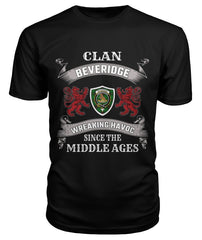 Beveridge Family Tartan 2D T-Shirt