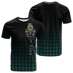 Douglas Tartan Crest T-shirt - Alba Celtic Style