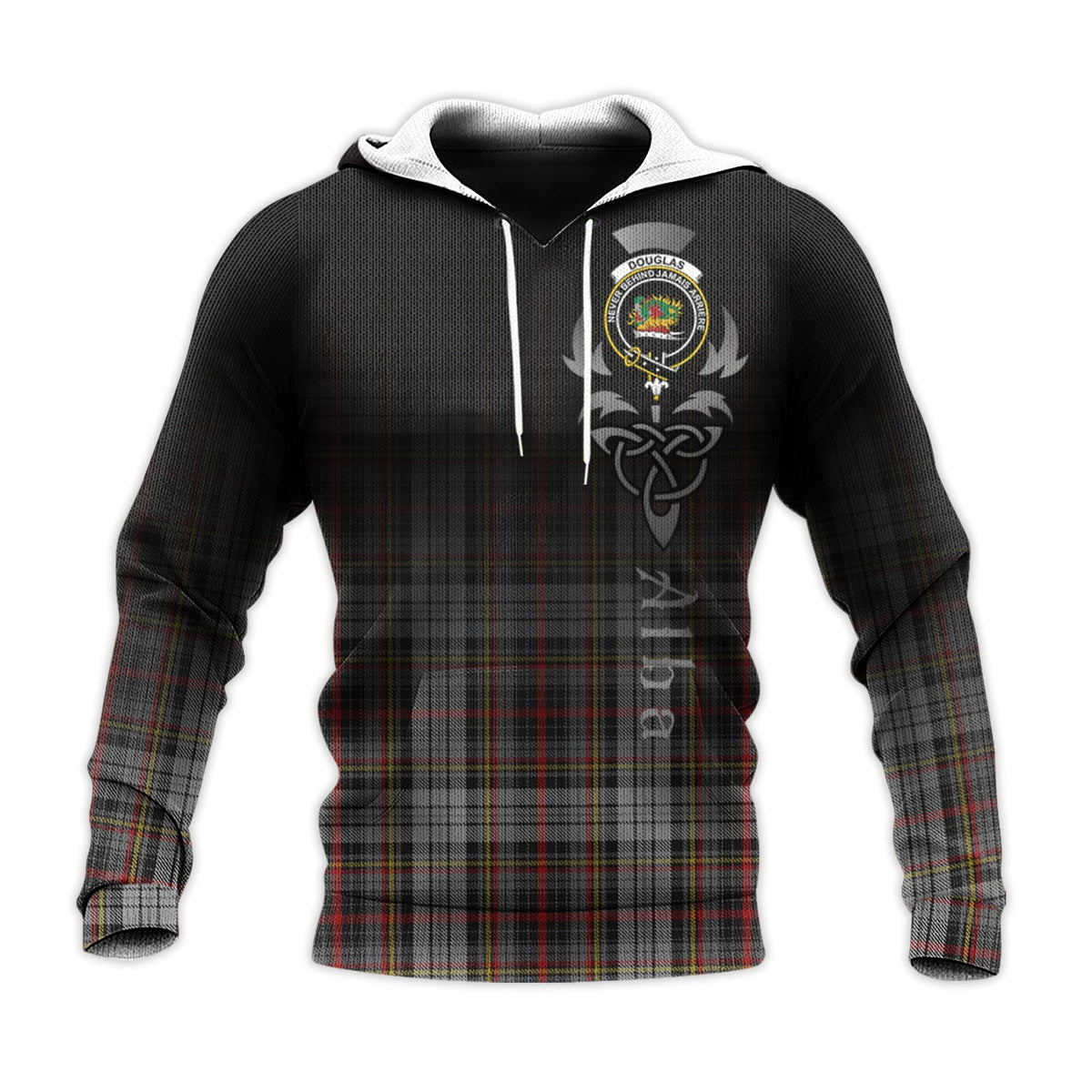 Douglas Ancient Dress Tartan Hoodie - Alba Celtic Style