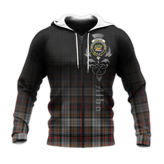 Douglas Ancient Dress Tartan Hoodie - Alba Celtic Style