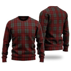Douglas Ancient Red Tartan Sweater