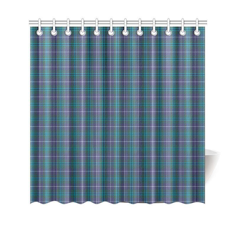 Douglas Modern Tartan Shower Curtain
