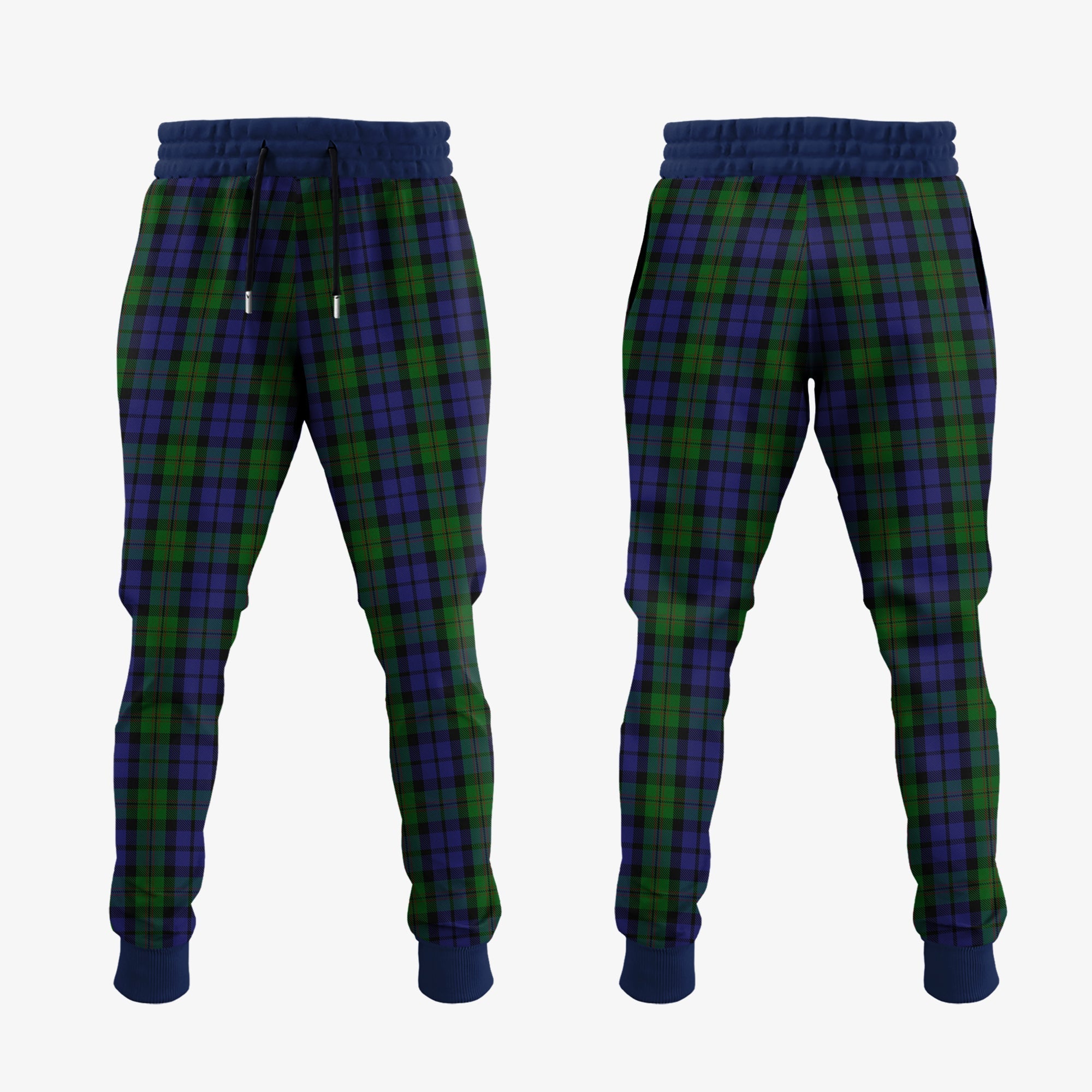 Dundas Tartan Crest Jogger Sweatpants