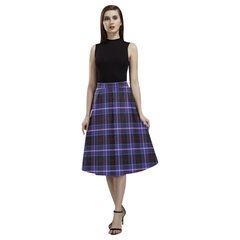 Dunlop Modern Tartan Aoede Crepe Skirt