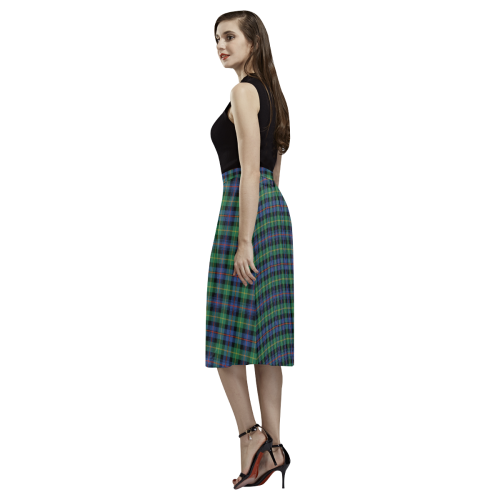 Farquharson Ancient Tartan Aoede Crepe Skirt