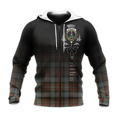 Ferguson Weathered Tartan Hoodie - Alba Celtic Style