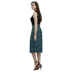 Forbes Ancient Tartan Aoede Crepe Skirt