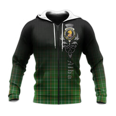 Forrester Or Foster Hunting Tartan Hoodie - Alba Celtic Style