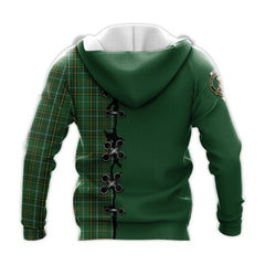 Forrester or Foster Hunting Tartan Hoodie - Lion Rampant And Celtic Thistle Style