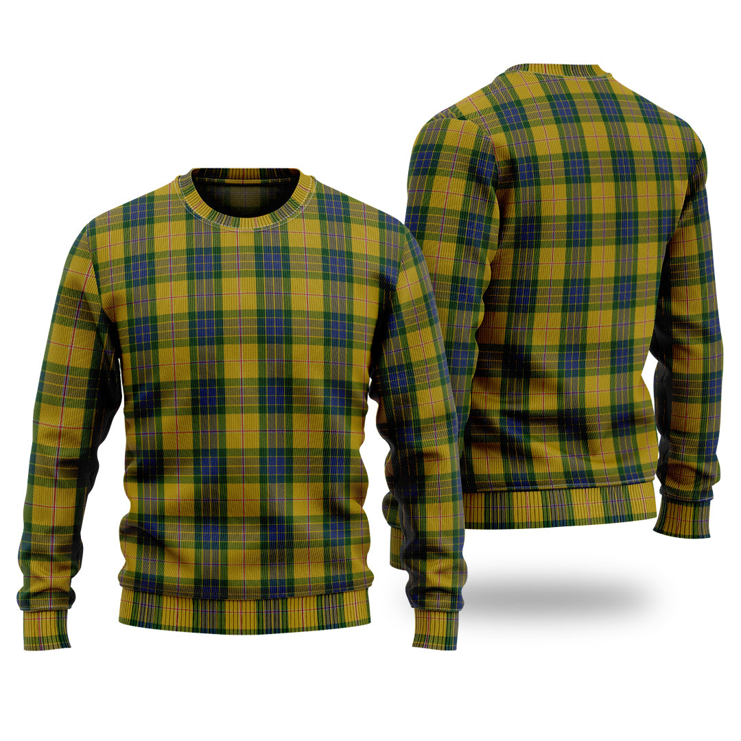 Fraser Yellow Tartan Sweater