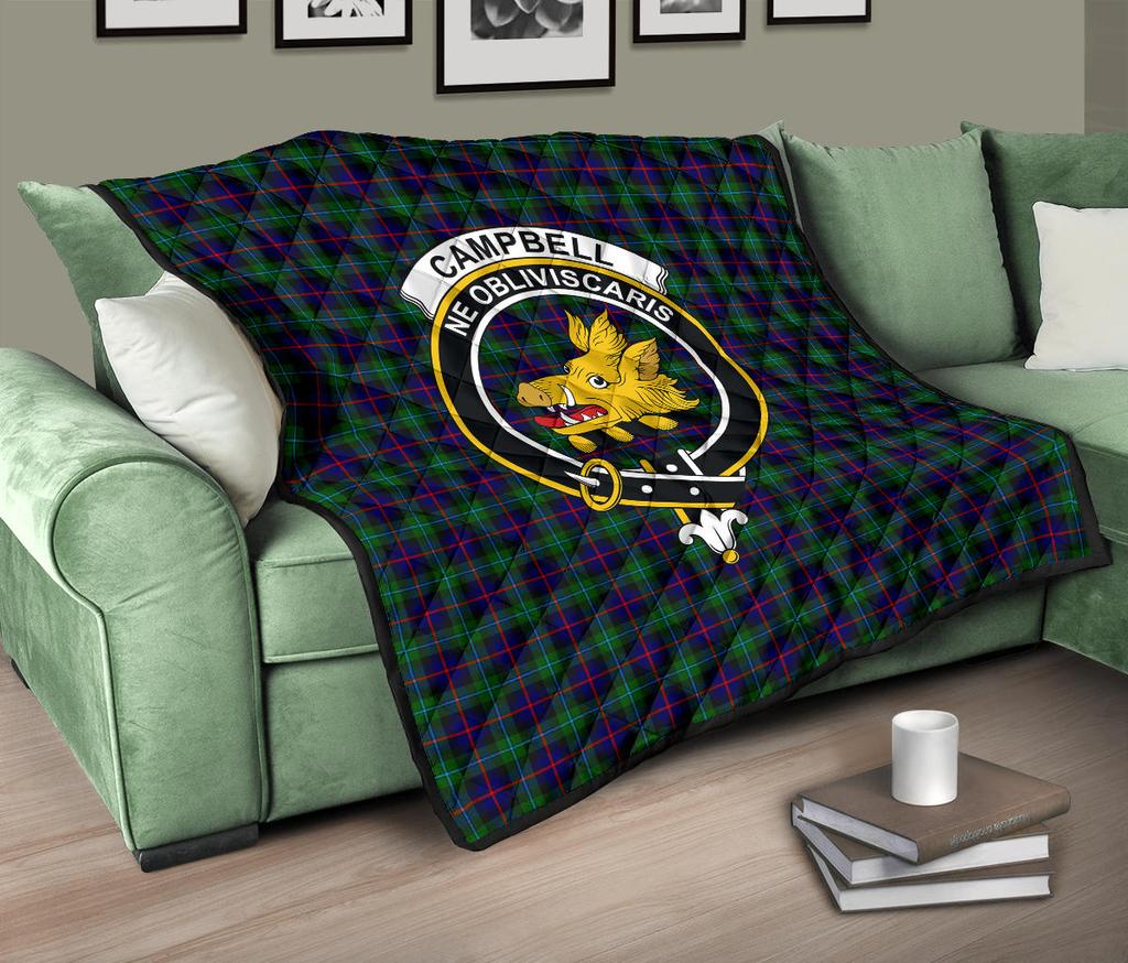 Campbell of Cawdor Family Modern Tartan Quilt