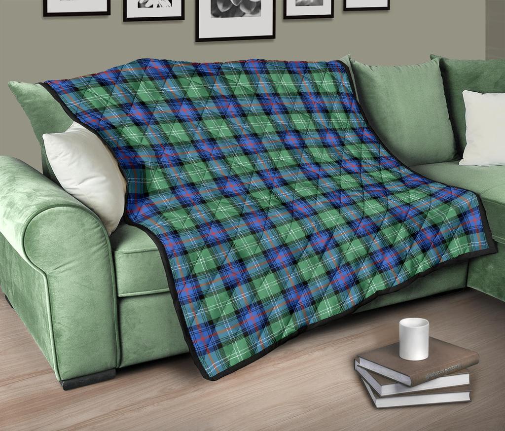Sutherland Old Ancient Tartan Quilt