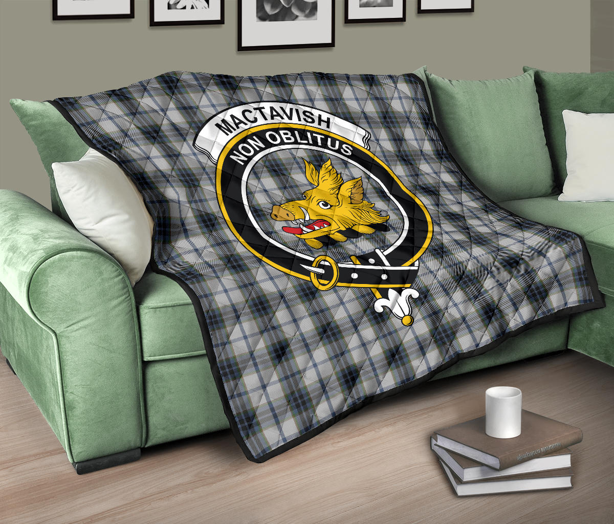 MacTavish of Dunardry Dress Tartan Quilt - SP