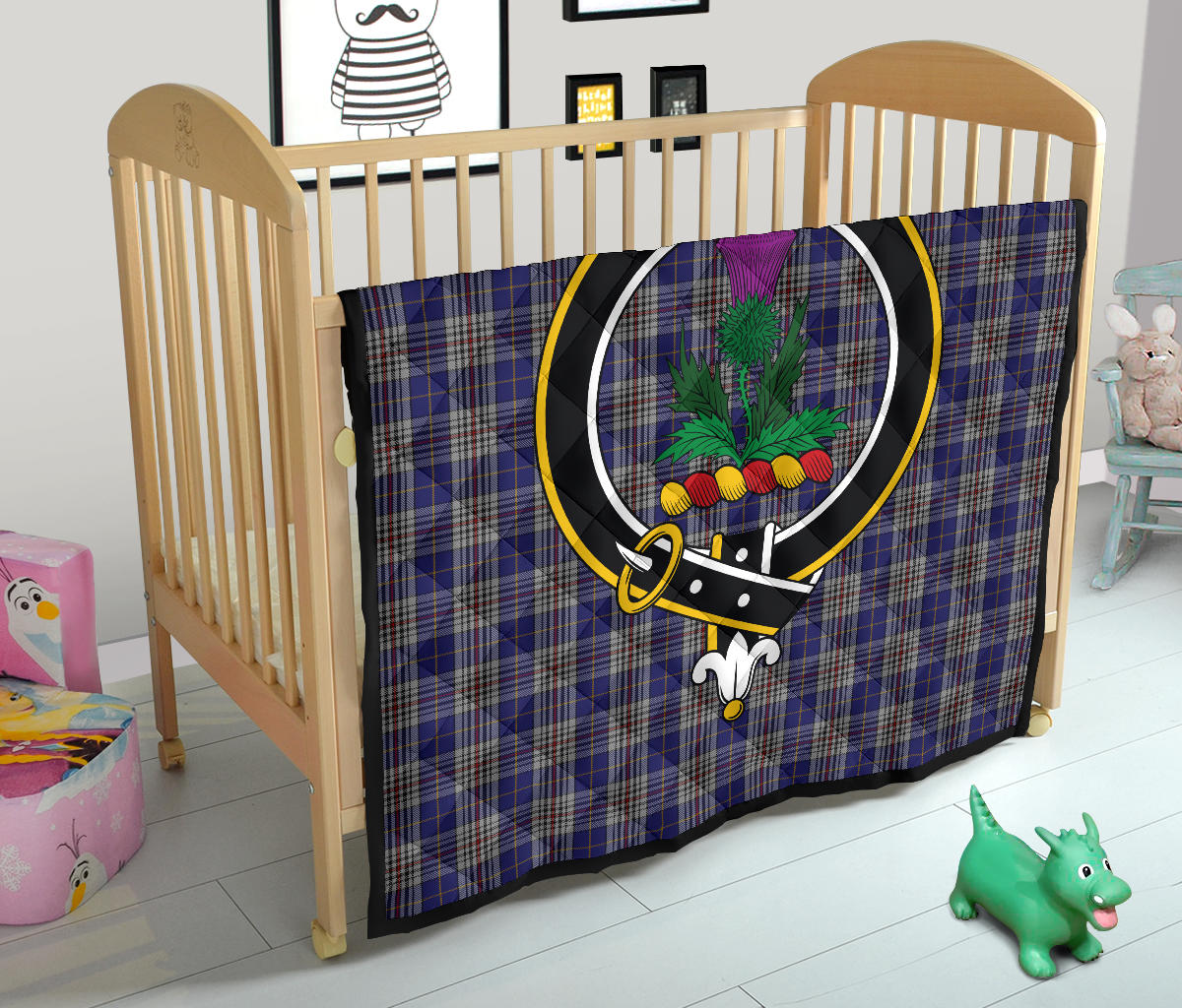 Thompson Variant Tartan Crest Quilt - SP