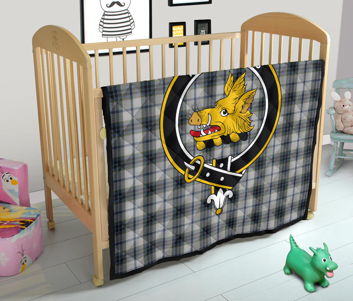 MacTavish of Dunardry Dress Tartan Quilt - SP