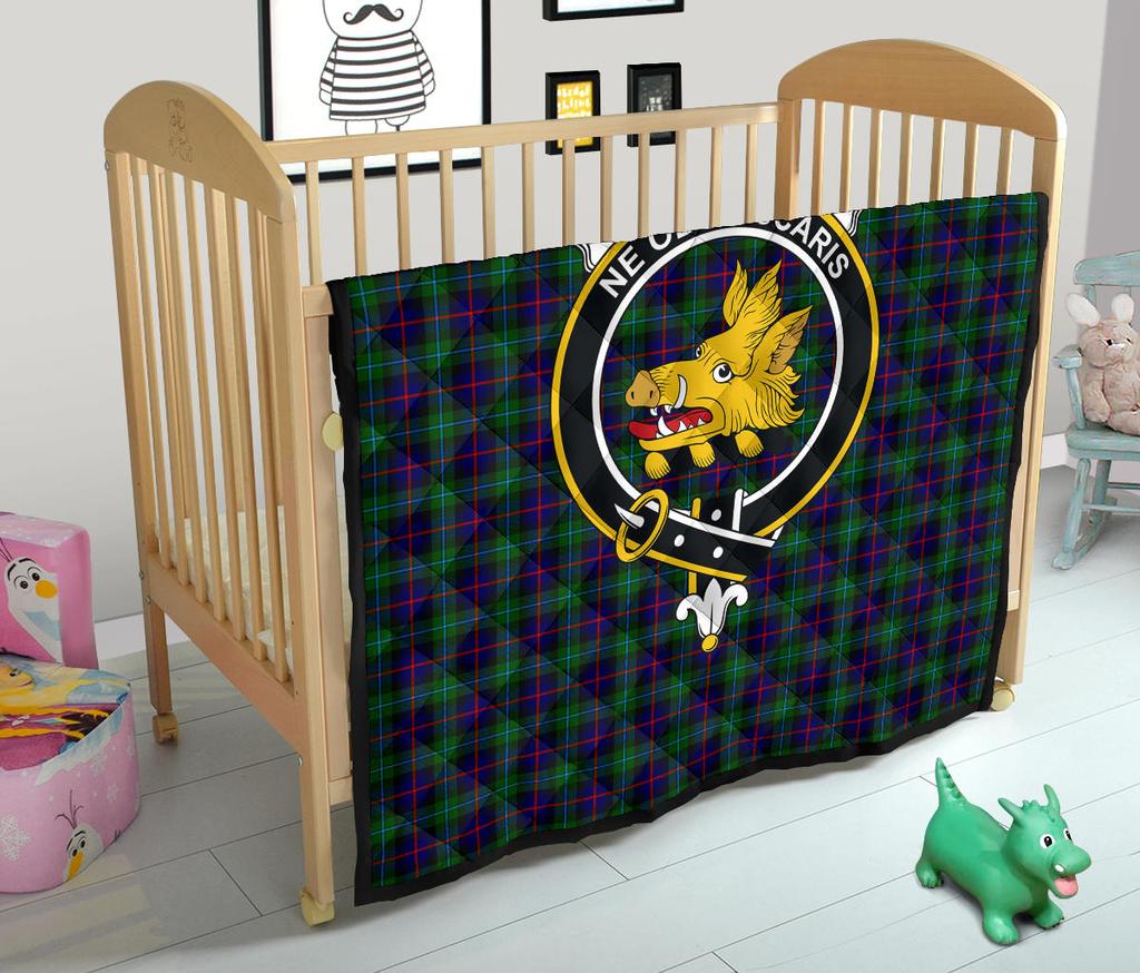 Campbell of Cawdor Family Modern Tartan Quilt