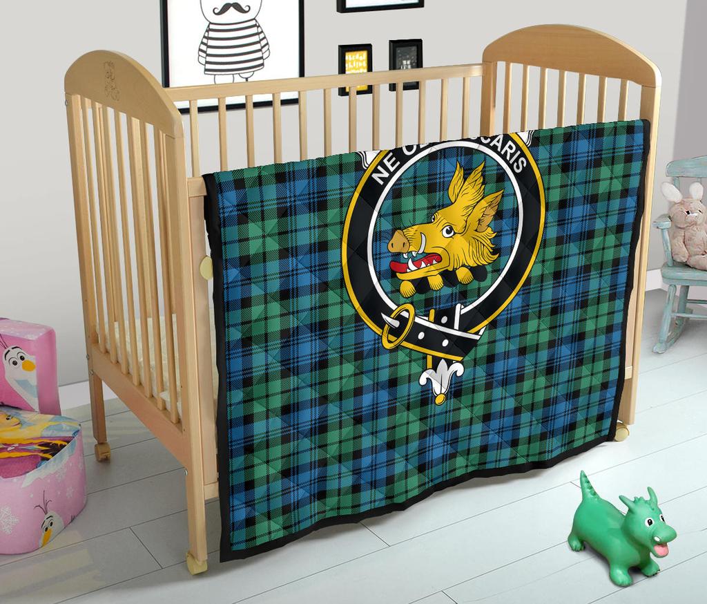 Campbell Ancient Family Tartan Quilt