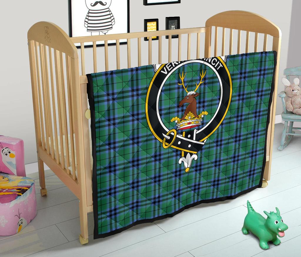 Keith Ancient Tartan Crest Quilt
