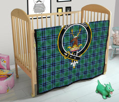 Keith Ancient Tartan Crest Quilt