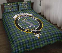 MacNeill of Barra Ancient Modern Tartan Crest Quilt Bed Set