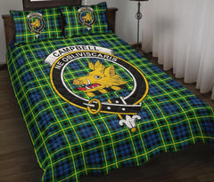 Campbell of Breadalbane Ancient Family Tartan Quilt Bed Set