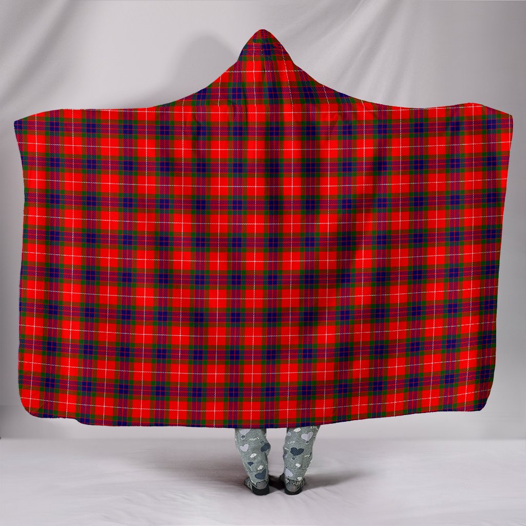 Fraser Modern Tartan Hooded Blanket