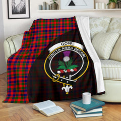Gow Modern Tartan Crest Blankets