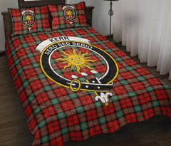 Kerr Ancient Tartan Crest Quilt Bed Set