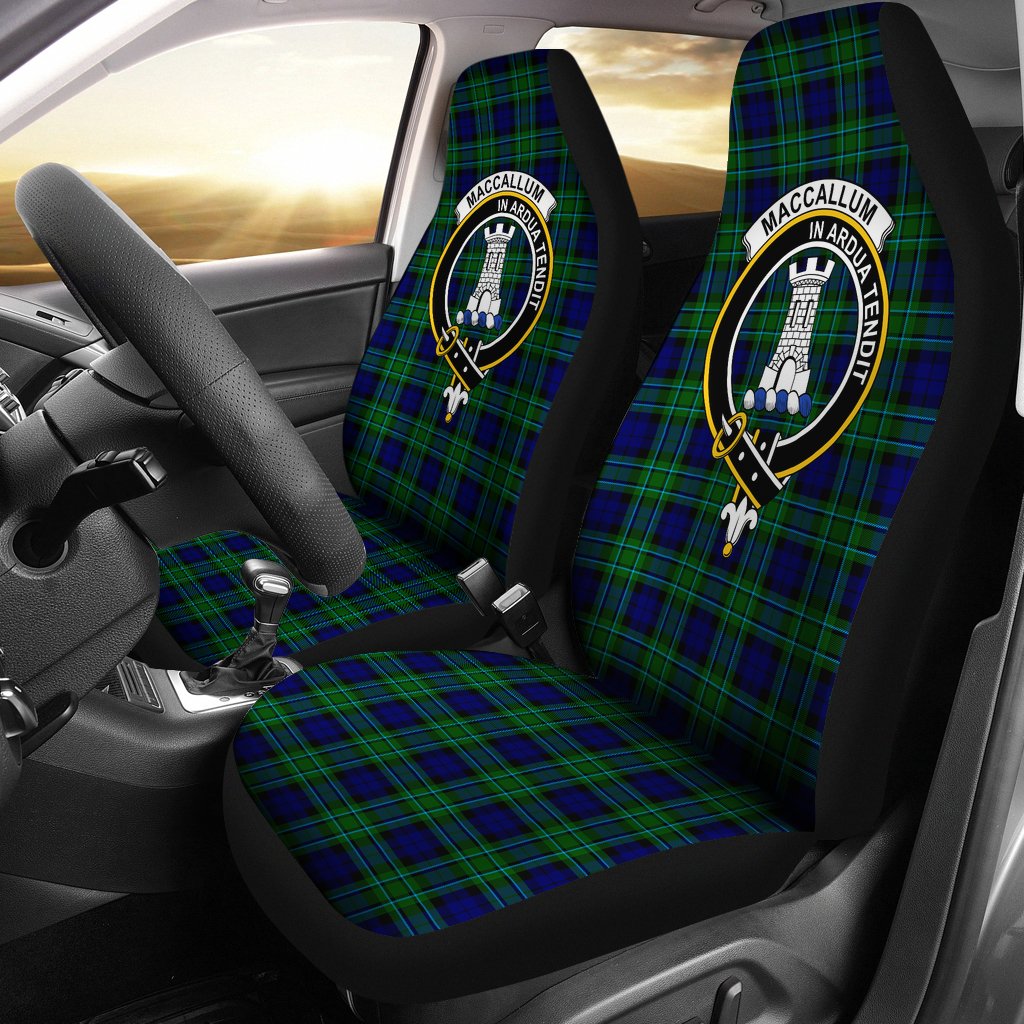 MacCallum (Malcolm) Tartan Crest Car Seat Cover