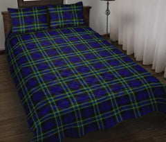Arbuthnot Modern Tartan Quilt Bed Set